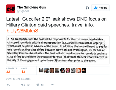 Clinton leaked dossiers