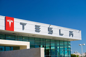 Tesla Motors stock price